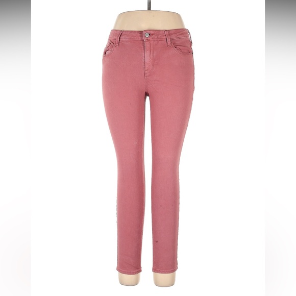 Women's Old Navy Rockstar Super Skinny Pink Jeans - Picture 2 of 3